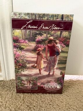 Laura Snow Heen 1000-Piece 'Mother's Garden' Puzzle - Floral Artwork
